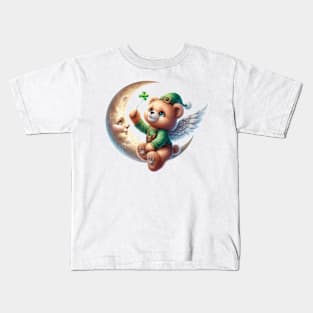 St Patricks Day Teddy Bear Kids T-Shirt